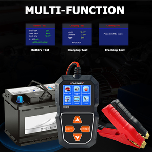 Testeur de capacité de batterie au lithium et au plomb-acide 12V, outil de diagnostic automobile, analyseur de batterie de <span class=keywords><strong>voiture</strong></span> Konnwei Kw218 - Product Image 5