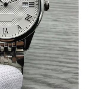 Relojes minimalistas y modernos de acero inoxidable para hombre, venta al por mayor de fábrica, con esfera redonda de cerámica de 41 mm y correa. - Product Image 2