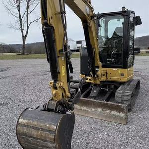 Excavadora de cadenas compacta Caterpillar 304 usada de 4 toneladas, excavadora hidráulica compacta para trabajos de construcción en sitios estrechos municipales - Product Image 4
