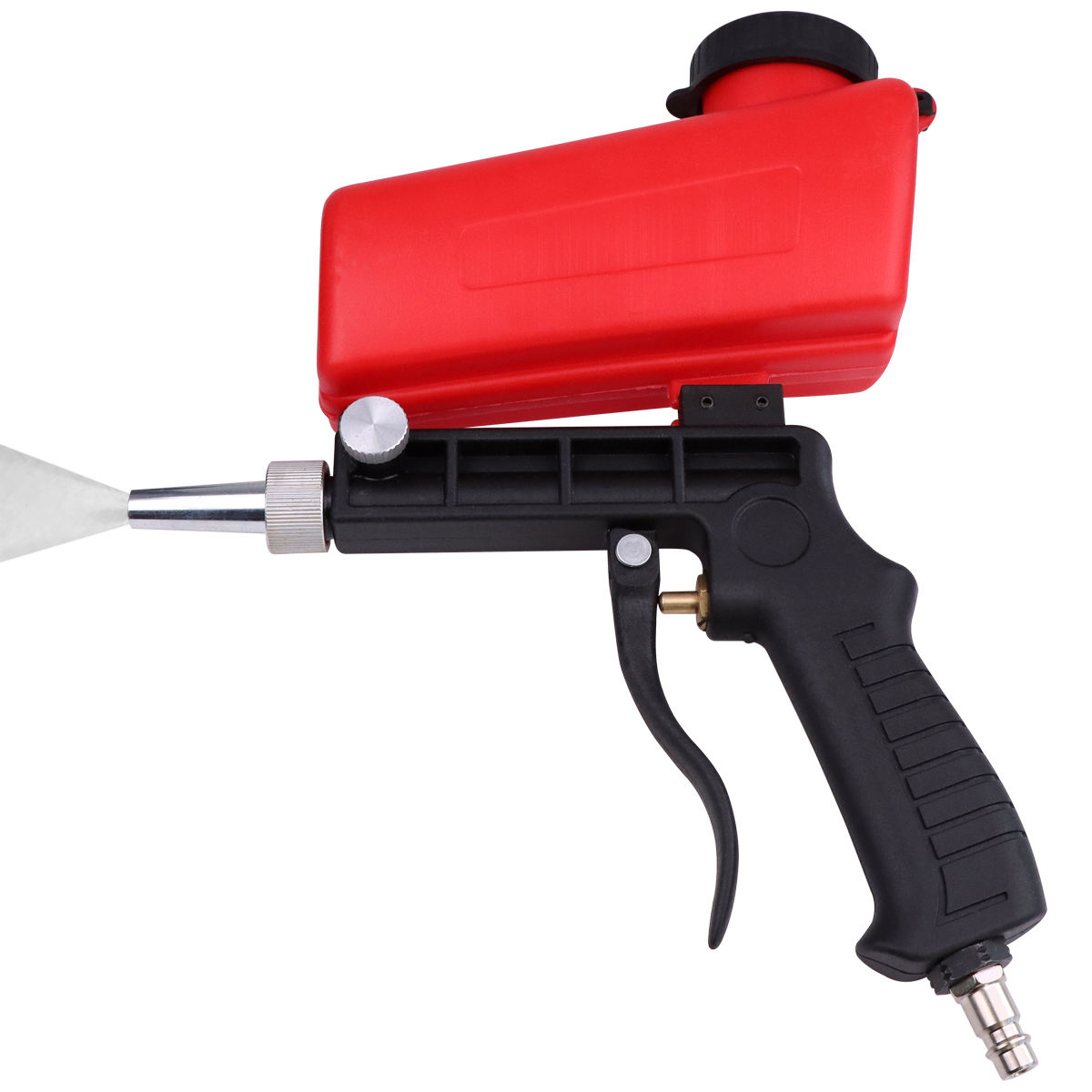 Factory Spot Wholesale Portable Gravity Sandblasting Gun Air Tools Professional Adjustable Small Sandblasting Gun