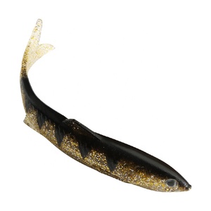 Newbility – leurres de pêche <span class=keywords><strong>en</strong></span> <span class=keywords><strong>plastique</strong></span> souple, <span class=keywords><strong>en</strong></span> forme de poisson naturel vif, queue de <span class=keywords><strong>fourchette</strong></span>, appât mou multicolore de 13cm - Product Image 4