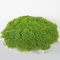 Mousse verte artificielle de qualité supérieure pour la décoration de mariage, tapis de gazon artificiel en plastique souple pour la décoration intérieure et extérieure