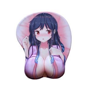 Alfombrilla de Ratón Sexy en 3D con Diseño Personalizado de Chica Sexy con Pechos Grandes de Silicona de <span class=keywords><strong>Anime</strong></span> de 80 mm, MOQ Bajo - Product Image 2
