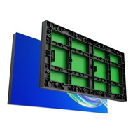 Affichage numérique LED incurvé 3D grand format Unilumin pour extérieur, IP65, P10, 4K HDR10+, affichage sur façade de bâtiment, publicité, installation facile