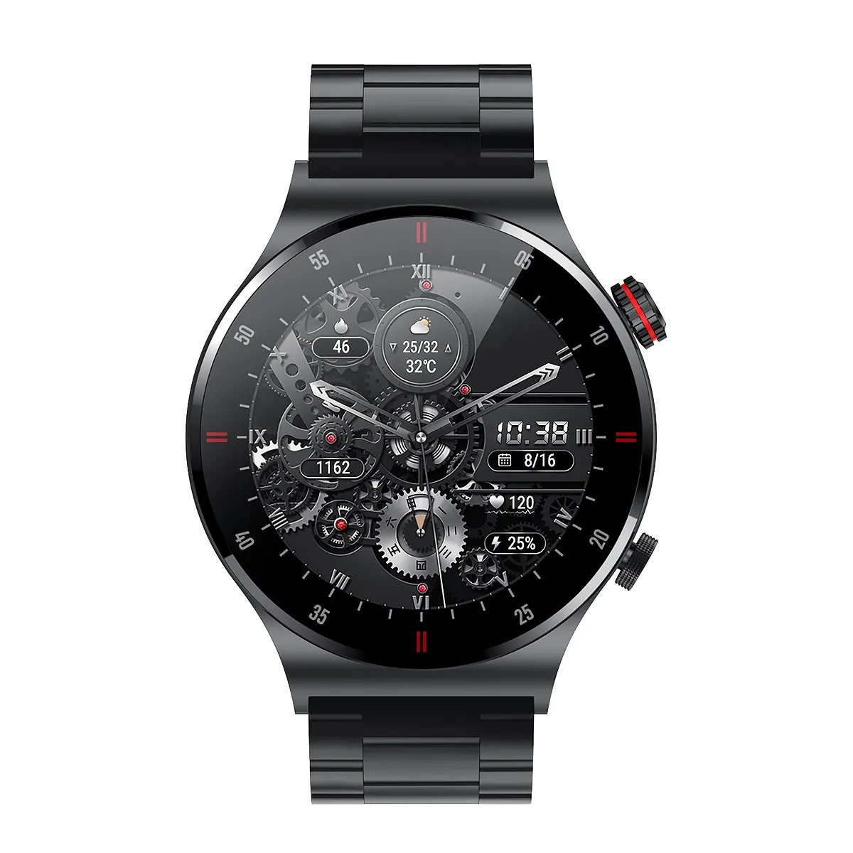 2023 haute qualité QW33 montres intelligentes étanche charge sans fil Sport sommeil Tracker HD mode montre intelligente QW33 WS09 ultra