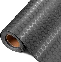 Verdickte PVC-Garagen matten Bodenbelag Roll Coin Plate Design Indoor-Vinyl im europäischen Stil für Hotels Kunden spezifisches Grafikdesign erhältlich