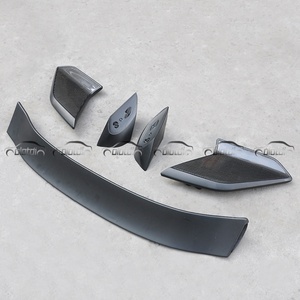 For Honda Civic FD2 2006+ Type R Style Carbon Fiber Rear Trunk Wing <b>Boot</b> Lip Ducktail Tail Spoiler - Product Image 2