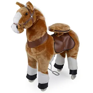 Giro meccanico degli animali di guida del bambino dei bambini sul pony del giocattolo del cavallo da vendere
