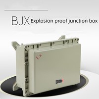 Boîtier de jonction antidéflagrant en aluminium approuvé ATEX IP65 Exe Exd IIB IIC