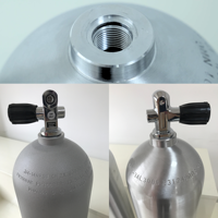 Bouteille de plongée portable ZX TPED/DOT S80 S40 S53 S63 S06, réservoir d'air haute pression, Tanques De Buceo, bouteilles d'oxygène pour la plongée