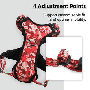 Arnés para Perro Reflectante Suave QQPETS, Arnés para Mascotas de Oxford Duradero de Alta Calidad, Nylon al por Mayor, Ecológico, Sin Tirones, Premium - Product Image 6