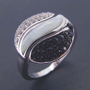 Wholesale 925 Sterling Silver Natural Blue Larimar <b>Diamond</b> <b>Rings</b> - Product Image 1
