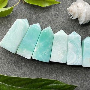 Torre di Calcite Caraibica Naturale a Quattro Lati, Cristallo di Quarzo Druzy all'Ingrosso, Decorazione per Casa e Ufficio, Regalo per Guarigione Reiki - Product Image 4