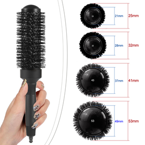 <span class=keywords><strong>Spazzola</strong></span> Termica Rotonda in Ceramica Professionale per Styling Liscio da Salone, per Stirare e Asciugare i Capelli - Product Image 4