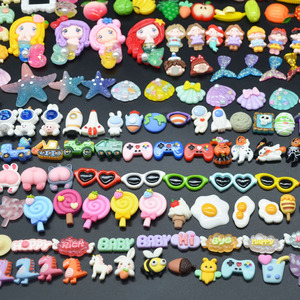 Diy art décoration sirène queue ours en peluche crème glacée nourriture bonbons ongle charme papillon licorne <span class=keywords><strong>dragon</strong></span> dinosaure <span class=keywords><strong>fruit</strong></span> légume - Product Image 1