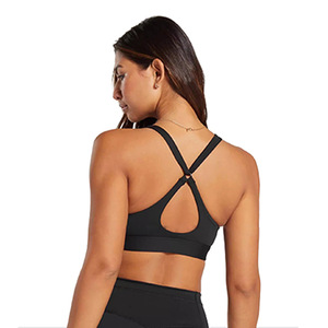 Women's Shockproof Fashion Sports <strong>Bra</strong> Hollow Design Beautiful Back Fitness Vest High Strength Yoga <strong>Bra</strong> - Product Image 5