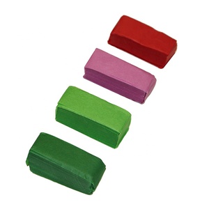 Hot Selling Green Multi color Rechteck geformtes Papier Konfetti <span class=keywords><strong>Slowfall</strong></span> Konfetti Papier feuerfest für Hochzeits feier - Product Image 1