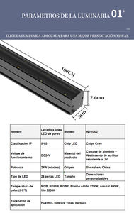 Lámpara de pared exterior moderna, decorativa, de lujo, de alto brillo y ahorro de energía para patio/plaza/edificios de oficinas, personalizable - Product Image 4