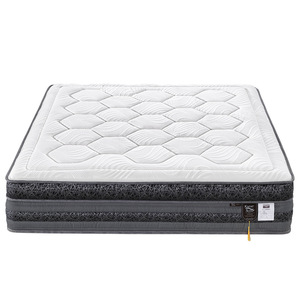 5cm Massage Latex Independent Spring Mattress Super Soft Mattress, Five Star Hotel, Soft and Hard, Double Sided Thickened 30cm
