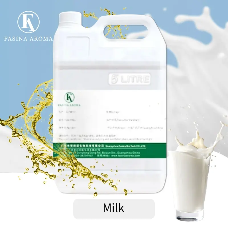 Approvisionnement d'usine 100% arômes concentrés saveurs alimentaires arôme alimentaire liquide saveur de lait king