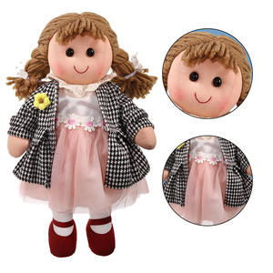 Fábrica barata personalizar toalha de pelúcia, bonecas adoráveis artesanais, princesa, meninas, macia, pelúcia, bonecas para crianças, presente - Product Image 3