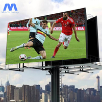 Écran d'affichage vidéo LED extérieur P5 P6.25 P8.33 P10, panneau d'affichage numérique LED étanche
