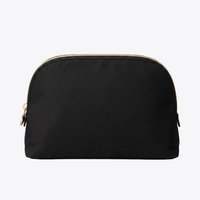 Pochette cosmétique en cuir PU en forme de dôme personnalisée pour les soins de la peau