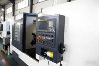 Tour CNC FANUC à double broche TCK6340, économique, de moyenne capacité, universel pour le travail des métaux, prix usine personnalisé