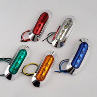 Feux latéraux LED 24V pour camions, feux de dégagement latéraux, feux de signalisation, feux d'avertissement