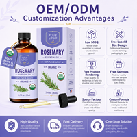 Minyak Esensial Rosemary Multi-Efek Perawatan Kulit Kepala Alami Herbal Bernutrisi Anti-Kusut untuk Pertumbuhan Rambut, Cocok untuk Semua Jenis Rambut