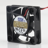 Ventilateur de refroidissement silencieux AVC 5V 24V 48V DC 12V 0.14A AC EC 4010 40X40X10MM 4CM à grande capacité d'air, double roulement à billes, pour CPU DS04010B12U