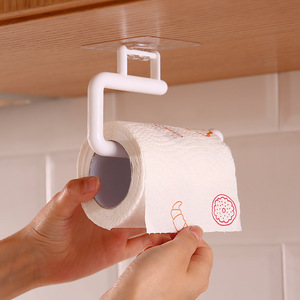 <b>Kitchen</b> <b>Paper</b> Towel Holder Adhesive No Drill Single Hook For Cabinet Under Cabinet Use - Product Image 2