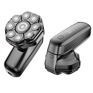 9D <b>Head</b> Shavers for Bald Men Ergonomic Comfort-Grip Handle Rotary <b>Razor</b> IPX7 Waterproof Wet Dry Shaving LED Display - Product Image 1