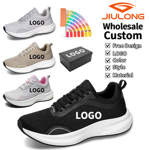 Chaussures à bout large 2026, légères et respirantes, pour hommes, logo personnalisé, chaussures de course en plein air, chaussures décontractées, fabricant - Product Image 1