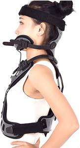 HKJD Cervicale Thoracale Wervelkolom Orthese <span class=keywords><strong>Brace</strong></span> voor Nek- en Borstondersteuning, Verstelbaar, voor Fysiotherapie - Product Image 4