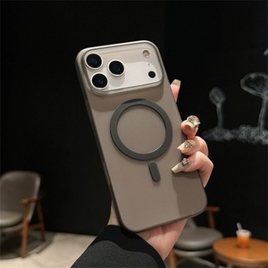 เคสโทรศัพท์มือถือระบบแม่เหล็กกันกระแทก TPU ผิวด้านสีขุ่นสำหรับ iPhone 17 17air ใหม่ - Product Image 3