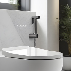 PINEBAY, новый стиль, хорошее здоровье, ручной распылитель, настенное крепление, унитаз, биде, сиденья, аксессуары для ванной, женский набор Shattaf - Product Image 2