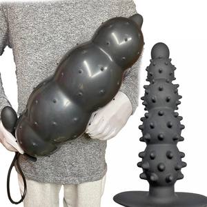 Şişme büyük Anal Plug <span class=keywords><strong>Buttplug</strong></span> kuyruk prostat masaj vajina anüs dilatör yetişkin oyunları erkekler kadınlar için Anal seks oyuncak seks dükkanı - Product Image 6