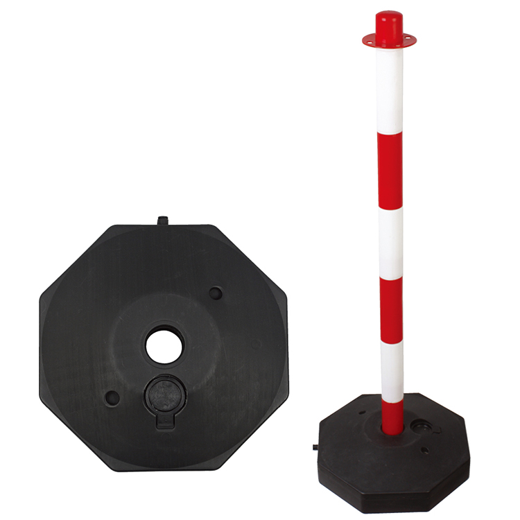 Желтый/черный или красный/белый пластиковый пост трафика