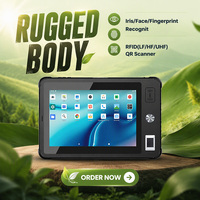 Tablet ID Sidik Jari Iris Bersertifikat Pemilu untuk Android 8 Inci 128GB Konvertibel Identifikasi 1:N Tablet Pemilu Aman