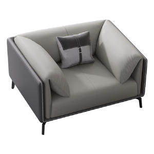 Sofá de Oficina de Cuero PU con Esponja de Alta Densidad, Resistente, para Recepción y Sala de Reuniones - Product Image 5