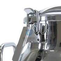 Réservoir de stockage de 25 L en acier inoxydable de qualité alimentaire, conteneurs de transport, mini seau mobile pour bière, boissons, vin, spiritueux