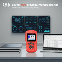 Lector de Códigos QQr Q06, Sistema Universal de Sensores TPMS para Neumáticos de Automóvil, 433/315MHz /WiFi/RF 3.7V, Programable para Automóviles Globales