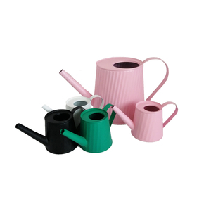 <span class=keywords><strong>Arrosoir</strong></span> de croissance de plantes à fleurs de jardin pot de fleur en métal galvanisé rose pour la <span class=keywords><strong>décoration</strong></span> de la maison des enfants - Product Image 3