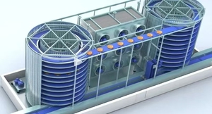 Runte 2025 Nouveau Tunnel IQF à congélation rapide Tunnel de chambre froide de poisson salé à congélation rapide Machine de congélation rapide - Product Image 3