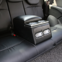 Boîte d'accoudoir arrière, boîte de rangement pour voiture, console centrale de siège arrière de voiture avec design universel, vente en gros et personnalisable