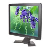 Moniteur CCTV TFT LED 17 pouces avec écran carré 4:3, entrée AV HD, logo personnalisé