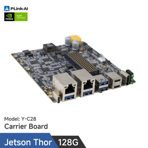Плата для разработчиков Jetson AGX Thor AI 2070 FP4 TFLOPS PLink Y-C28 с 4 гигабитными сетевыми портами для встраиваемых ИИ-приложений - Product Image 1