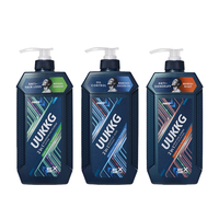 Shampooing 2-en-1 UUKKG pour hommes : Anti-chute, anti-pelliculaire, contrôle du sébum, rafraîchissant pour le cuir chevelu, soin quotidien masculin
