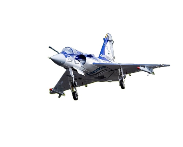 Mirage 2000 Fixed-wing Drone Remote Control Aviation Carbon Fiber for Oil Turbojet